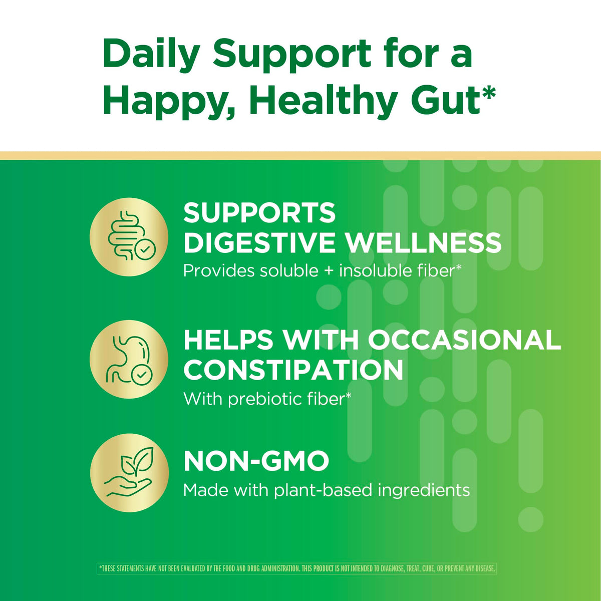 Renew Life Daily Digestive Prebiotic Fiber | 150 Vegan Capsules