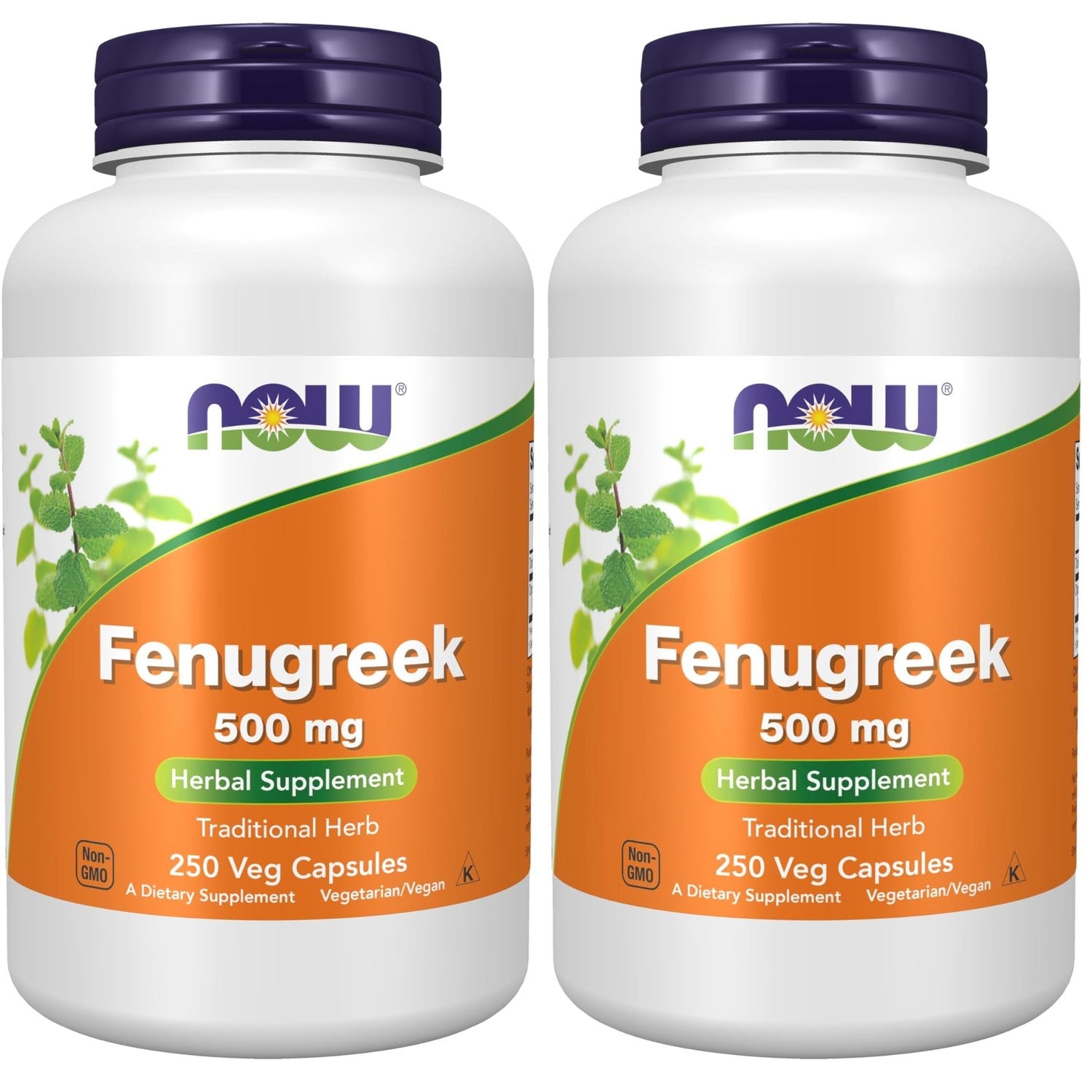NOW Foods Supplements, Fenugreek (Trigonella foenum-graecum) 500 mg, Herbal Supplement, 100 Veg Capsules
