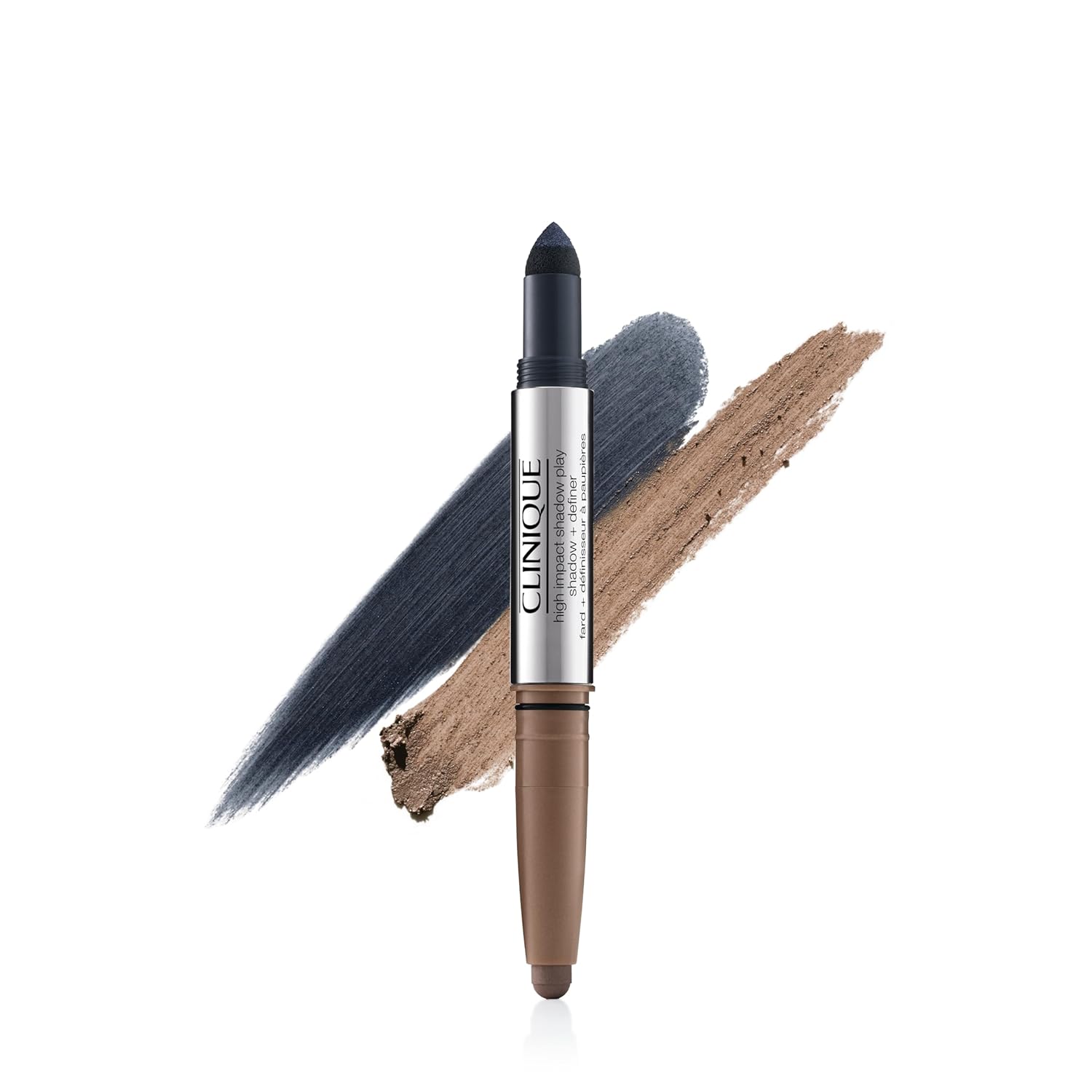 Buy now Clinique High Impact Shadow Play Shadow + Definer | Eyeliner + Eyeshadow | Crease Proof, Water Resistant + Safe For Sensitive Eyes 10 Day And Night at indiglob india