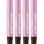 Buy now Burt's Bees Shimmer Lip Tint Set, Tinted Lip Balm Stick, Moisturizing for All Day Hydration with Natural Origin Glowy Pigmented Finish & Buildable Color, Guava (4-Pack) at indiglob india