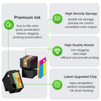 65XL Black Color Ink Cartridge Replacement for HP Ink 65 HP65 XL HP65XL