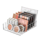 WECHENG Clear Plastic Acrylic Makeup Organizer for Makeup Palette Organizer