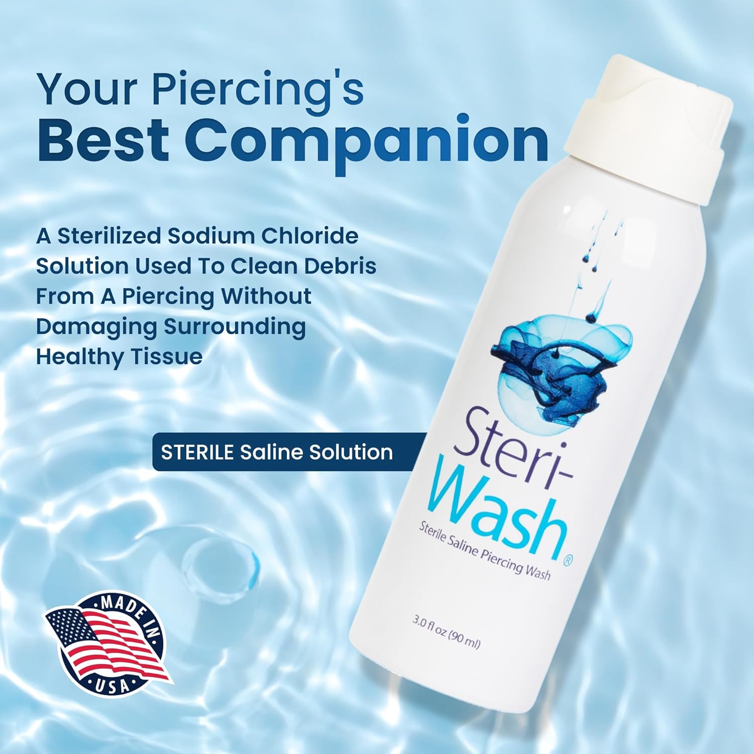 Buy now Steri-WashÂ® Aftercare Piercing Spray 3 oz at indiglob india