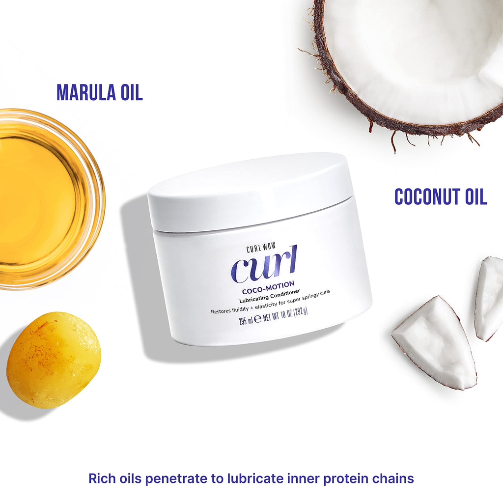 Buy now COLOR WOW Curl Wow Coco-motion Lubricating Conditioner Æ’?? Weightless conditioner instantly moisturizes deep inside strands for silky-soft, bouncy, springy curls at indiglob india