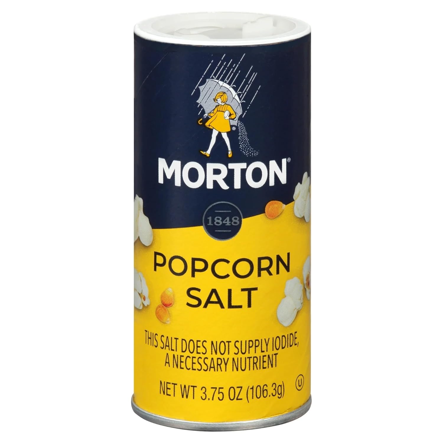 Buy now Morton Popcorn Salt, (3.75 oz), 2-Pack, Perfect for Popcorn & Seasoning 3.75 Ounce (Pack of 12) at indiglob india