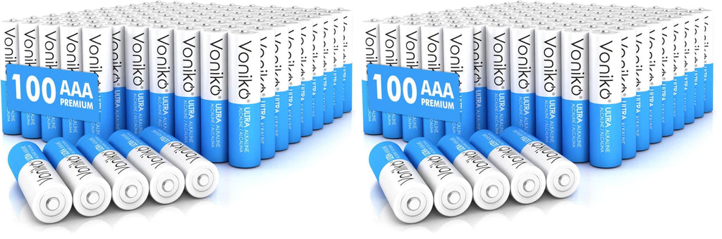 Buy now Voniko Ultra AAA Batteries 24 Pack - Alkaline Triple A Battery, Ultra Long-Lasting for All Your Devices, 10-Year Shelf Life, Leak-Proof & Mercury-Free at indiglob india