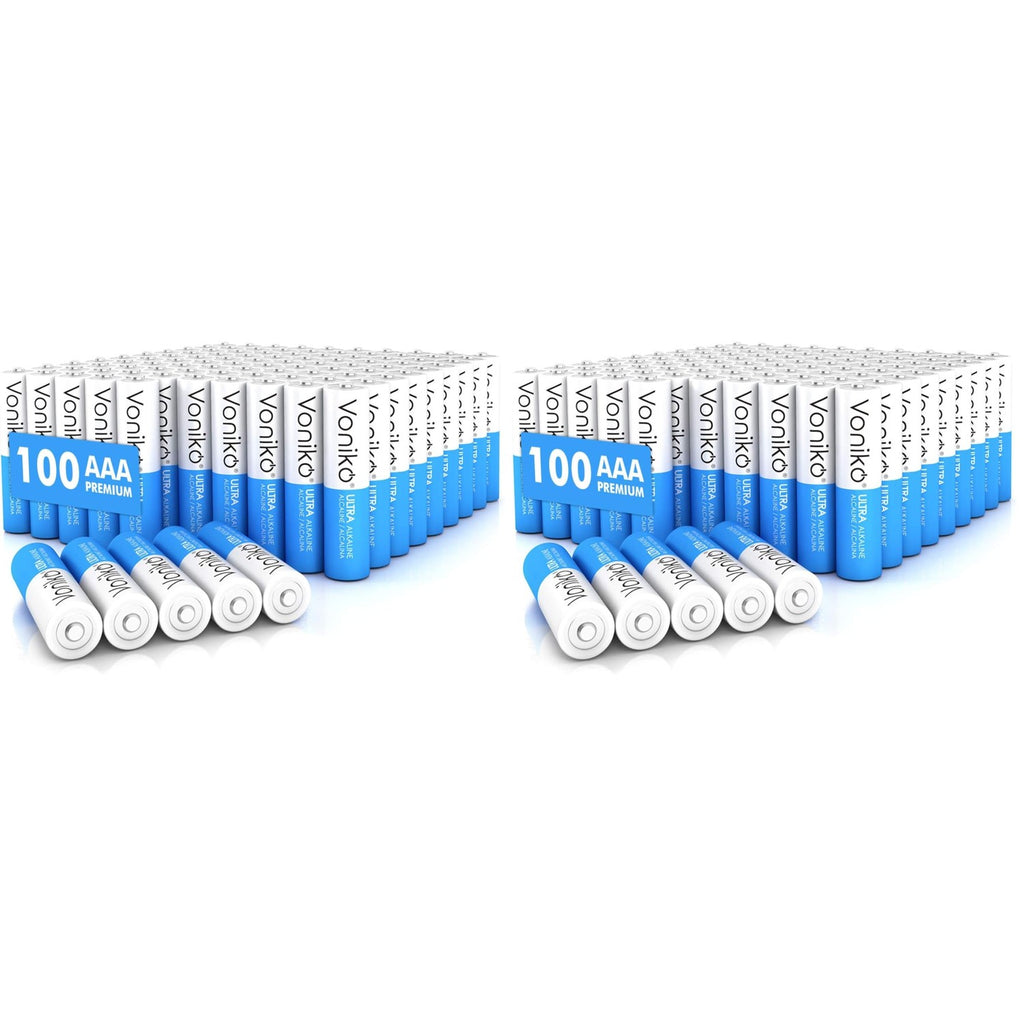 Buy now Voniko Ultra AAA Batteries 24 Pack - Alkaline Triple A Battery, Ultra Long-Lasting for All Your Devices, 10-Year Shelf Life, Leak-Proof & Mercury-Free at indiglob india