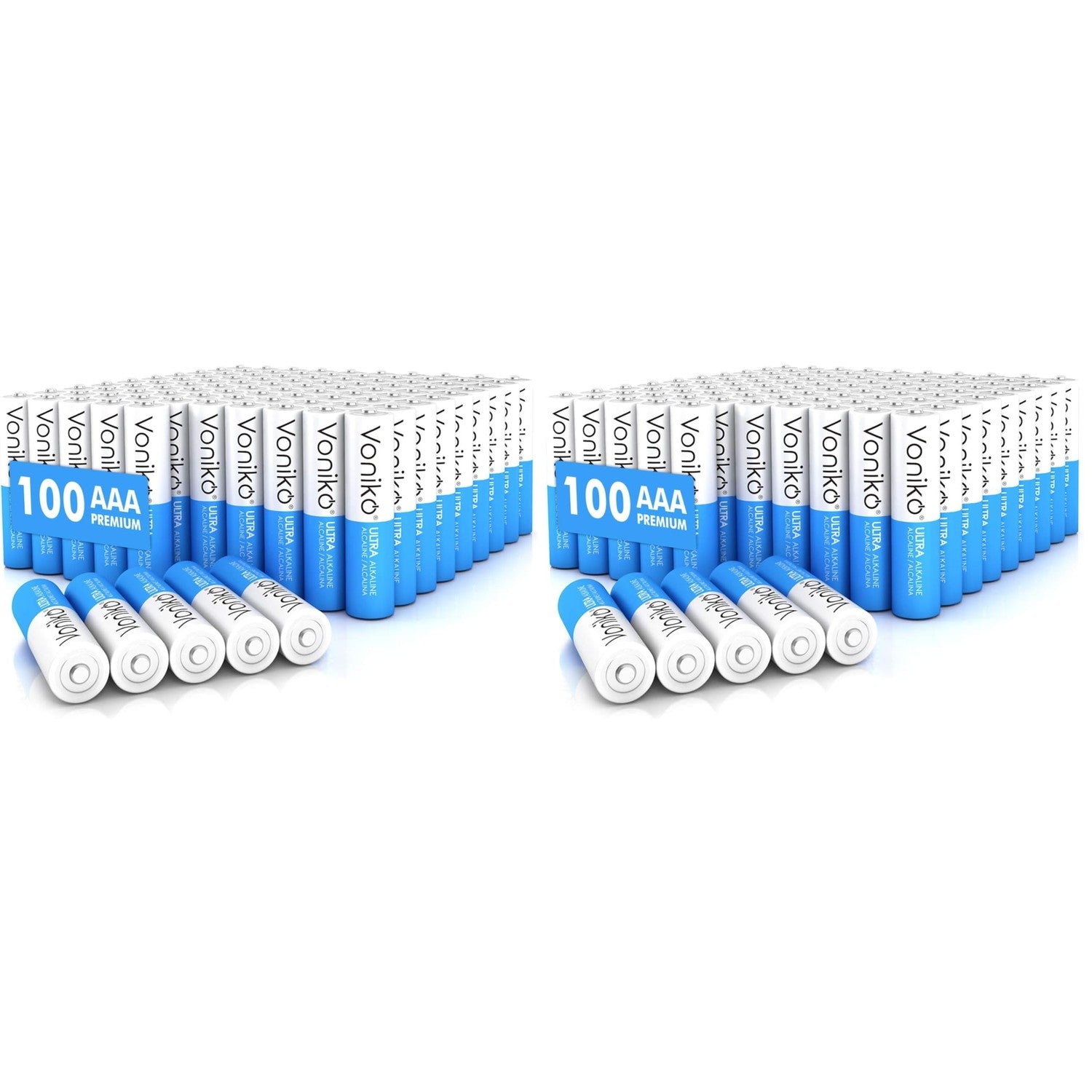 Buy now Voniko Ultra AAA Batteries 24 Pack - Alkaline Triple A Battery, Ultra Long-Lasting for All Your Devices, 10-Year Shelf Life, Leak-Proof & Mercury-Free at indiglob india
