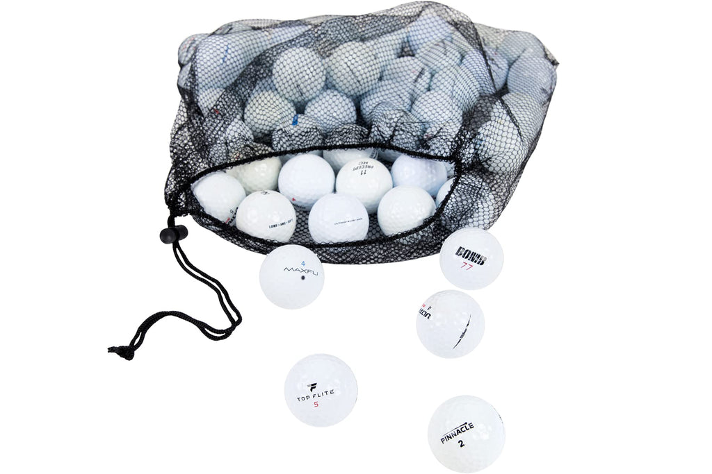 Clean Green Golf Balls - 48 Recycled Used Golf Balls in Good Condition