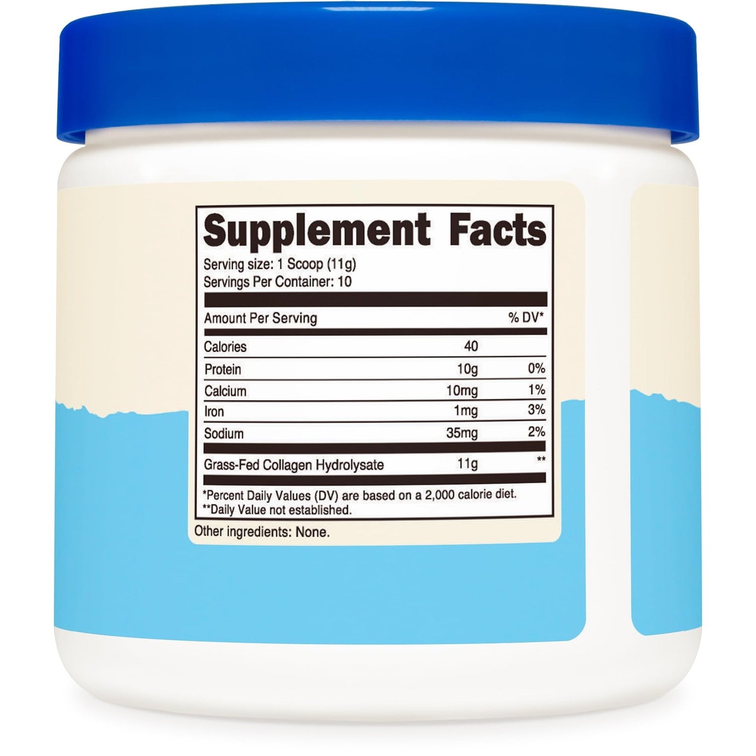 Nutricost Collagen Peptides Powder 4 oz (Unflavored) Type I & III Collagen | Grass-Fed, Gluten-Free & GMO-Free