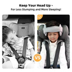 Buy now Car Head Support Toddle Car Neck Relief Baby Child Car Seat Adjustable Head and Neck Support Band - A Comfortable Sleep Solution, Gray at indiglob india