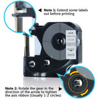 Buy now 7-Pack Replace DYMO D1 Label Tape 45010 45013 45016 45017 45018 45019 45021 D1 Refills Compatible DYMO LabelManager 160 280 420P PnP 220P 360D 450 210D, 1/2” W x 23’ L, 12mm x 7m at indiglob india