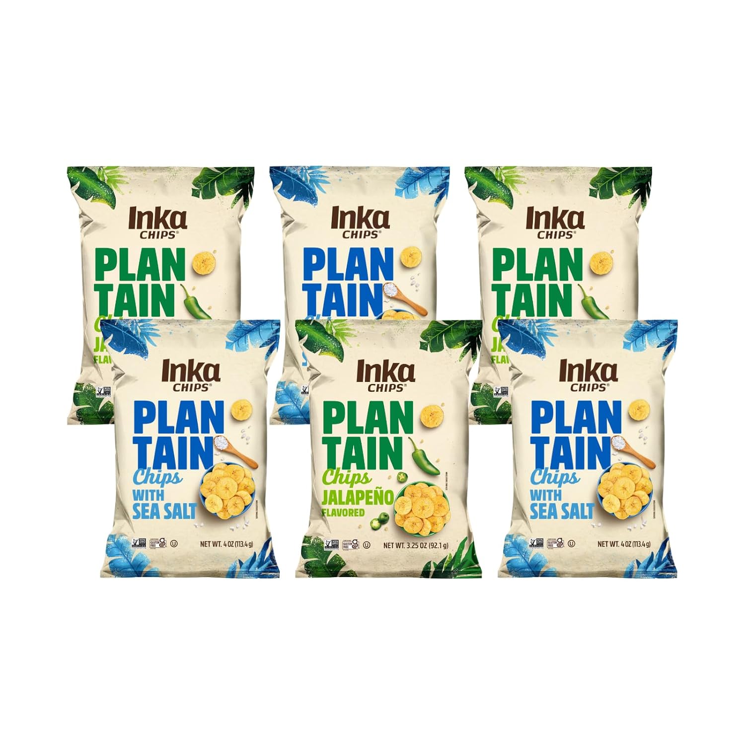 Buy now Inka Corn, Chili Picante, 4 Ounce (Pack of 6) 3.63 Ounce (Pack of 6) Sea Salt + Jalapeno at indiglob india
