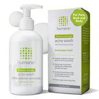 humane Benzoyl Peroxide Acne Body Wash - Non-Foaming - 10% Maximum-Strength | Vegan & Cruelty-Free Face, Skin, Butt, & Back Acne Treatment - Dermatologist-Tested Acne Face Wash Cleanser - 16 Fl Oz