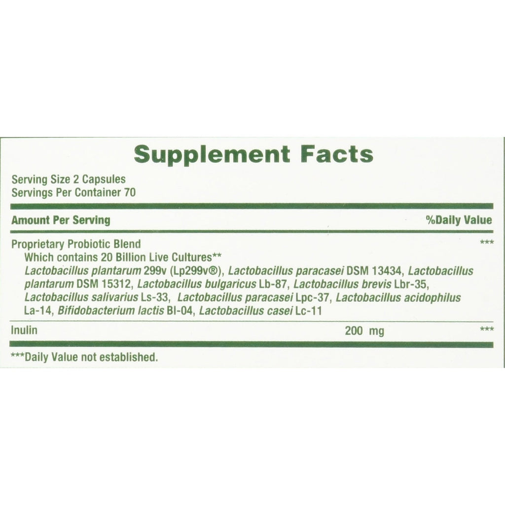 Nature's Bounty Ultra Strength Probiotic 10, 140 Capsules