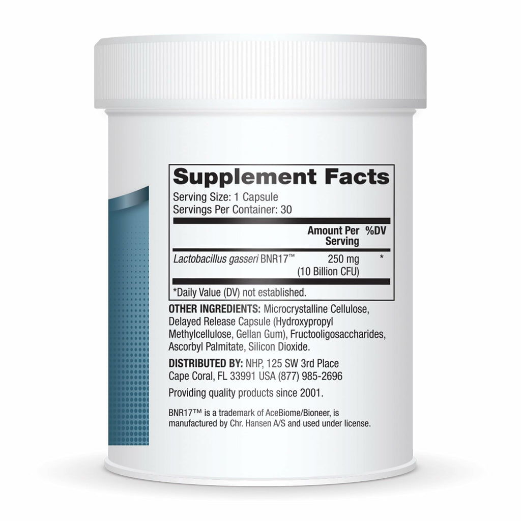 Dr. Mercola Biothin Probiotic, 90 Delayed-Release Capsules (90 Servings) | Lactobacillus Gasseri BNR17, 10 Billion CFU, Supports Digestive Health and Healthy Metabolism, Acid and Bile Tolerant
