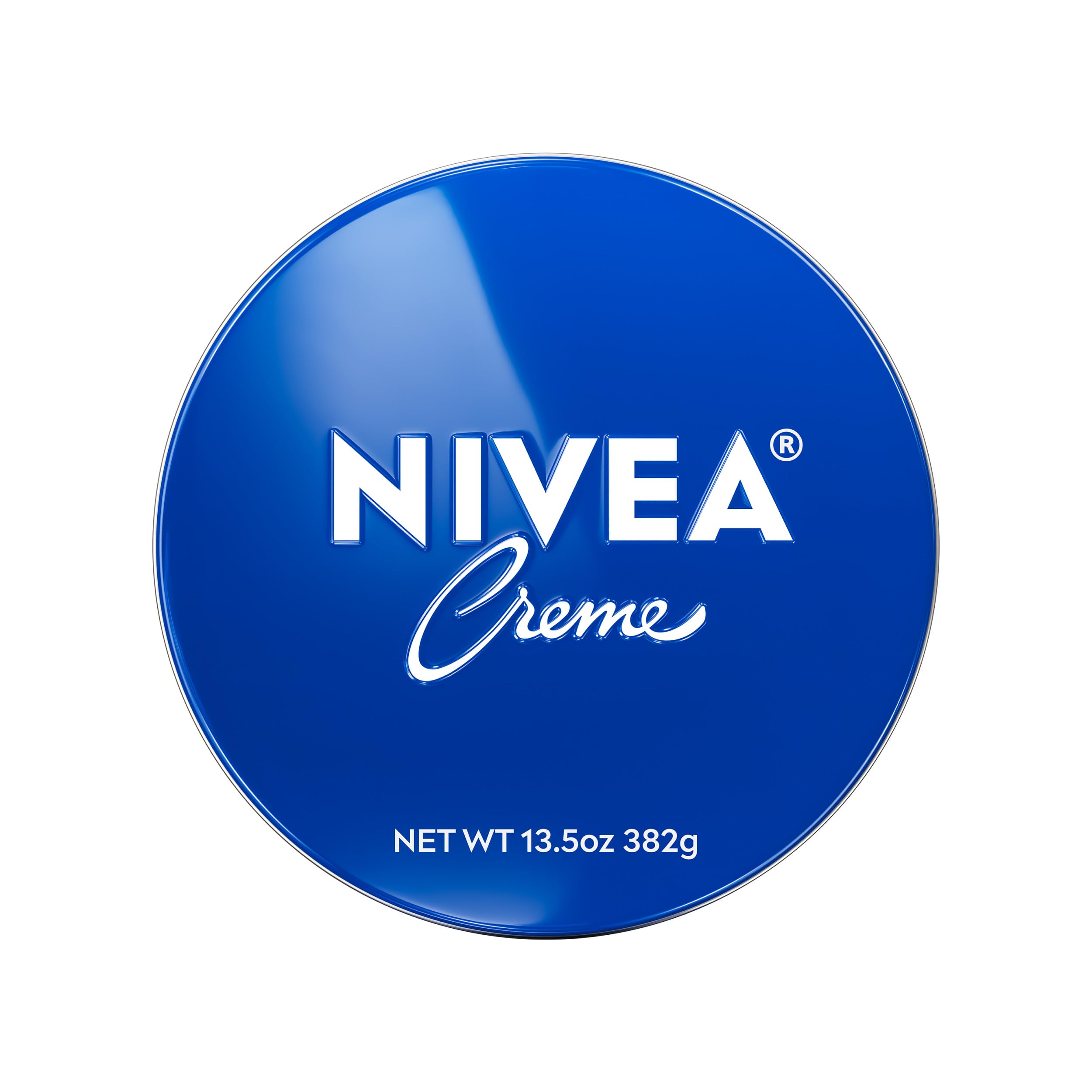 NIVEA Creme Body, Face and Hand Moisturizing Cream, 13.5 Oz Tin