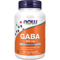 Buy now NOW Foods Supplements, GABA (Gamma-Aminobutyric Acid) 500 mg + B-6, Natural Neurotransmitter*, 100 Veg Capsules 100 Count (Pack of 1) at indiglob india