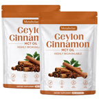 Metabolae Ceylon Cinnamon Capsules – 300 Softgels, Supports Metabolic Balance, Energy & Daily Wellness, Cinnamomum Verum Extract with MCT Oil, Non GMO (1)