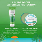 Badger Organic Aloe Vera Gel for Face & Body, 96% Pure Unscented Organic Aloe Gel for Cooling, Soothing, Non-Sticky Sunburn Relief, Vegan, Fair Trade & Hypoallergenic, 4 fl oz, 2-Pack
