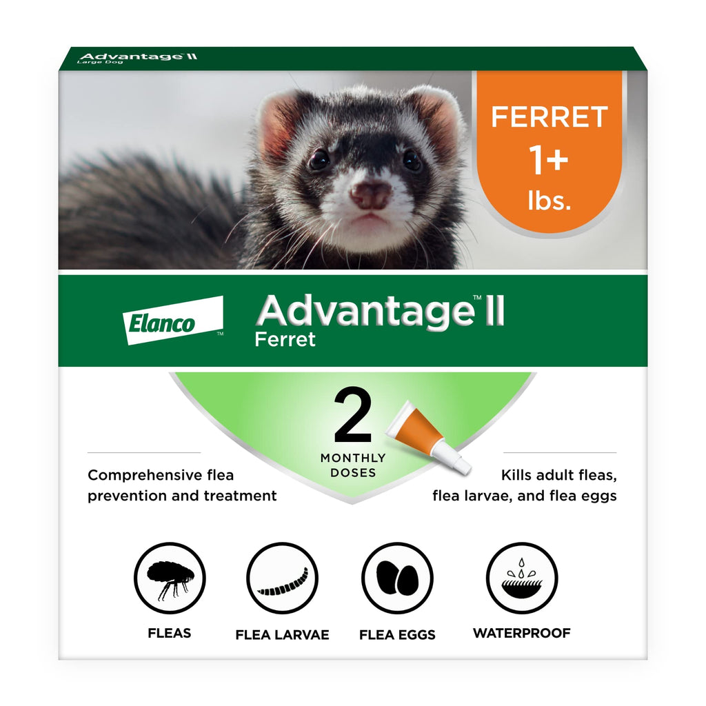 Advantage II Ferret Topical Flea Treatment & Prevention, 2ct