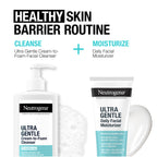 Buy now Neutrogena Ultra Gentle Cream to Foaming Face Wash for Sensitive Skin, Fragrance-Free Gentle Facial Cleanser, Hypoallergenic Skin Care, Non-Comedogenic Makeup Remover, 8.5 oz at indiglob india
