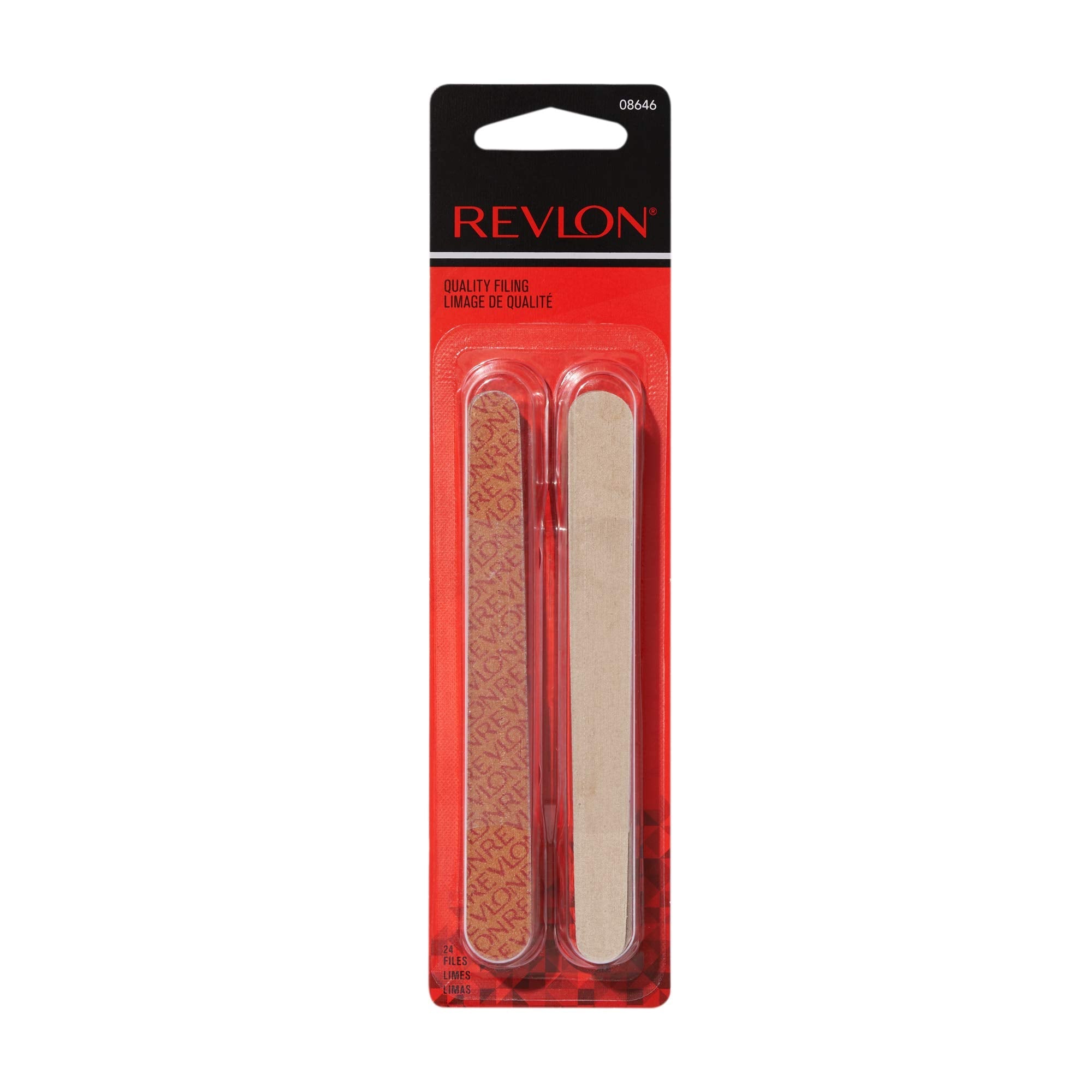 Buy now Revlon Compact Nail File, Dual Sided Manicure Tool, Smooths & Shapes, Easy to Use, Emery Boards, 24 Count at indiglob india
