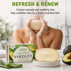 Yardley London Scented Bar Soap Variety Pack - 10 Bars Bath Soap Gift Set for Women & Men: English Lavender, Oatmeal & Almond, Aloe & Avocado, Cocoa Butter, Lemon Verbena Moisturizing Soap Bars