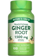 Nature's Truth Ginger Root Capsules | 100 Count | from Ginger Root Extract