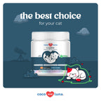 L-Lysine for Cats 900mg - Immune, Eye & Respiratory Support Powder | 900mg/scoop L-Lysine supports immune, eye & respiratory health. For cats with sneezing, runny nose, cold & herpes symptoms.
