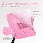 GAOY Lint Free Nail Wipes, 400 Pcs Nail Polish Remover Pads, Non-Woven Cotton Pads Gel Cleaning Wipes, Manicure Supplies for Professional Salon and DIY Art