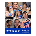 NuStrips™ Fast-Dissolving Sleep Strips with 5mg Melatonin, Valerian Root, L-Theanine & Vitamin B6 – Blueberry Flavor - Natural Sleep Aid, Vegan, Non-GMO, Gluten Free – Fall Asleep Fast (3 Strips)