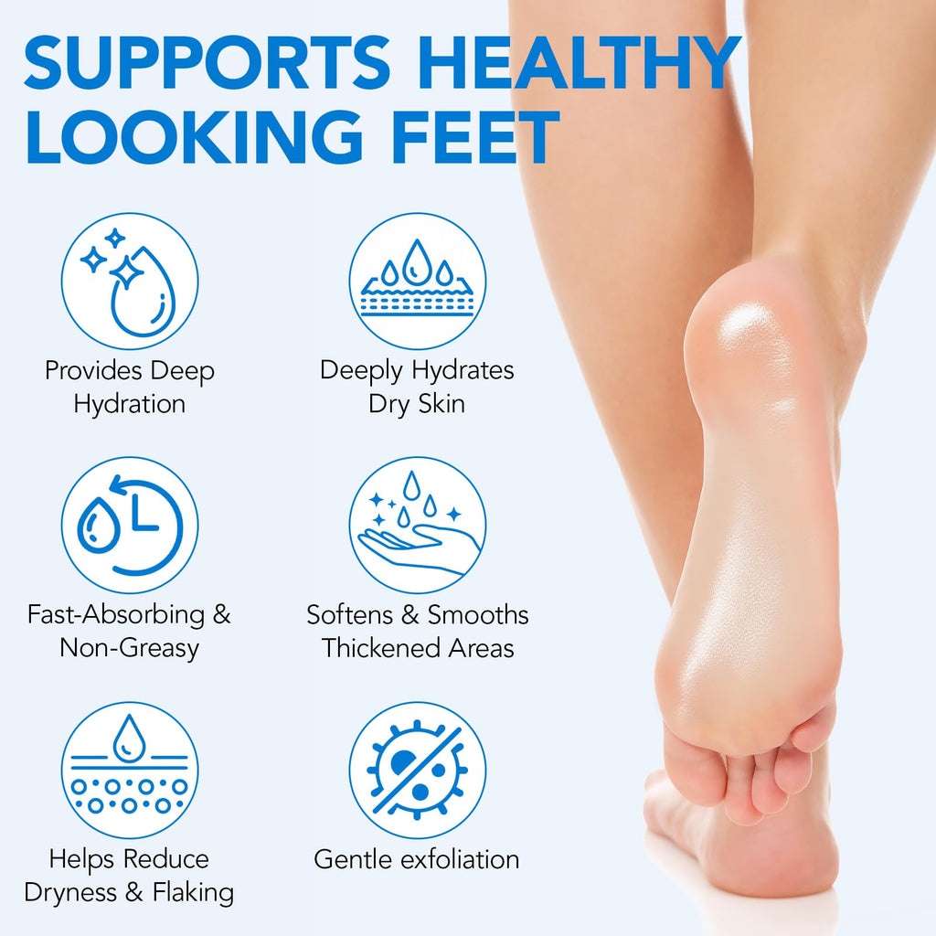 Uruses Urea Cream 60% plus Salicylic Acid 2% Urea Foot Care Stick, Foot Cream for Foot Callus Remover, Feet Moisturizer Stick for Dry Cracked Heels, Hands, Knees, Hydrating Heel Balm, Easy To Use