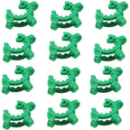 Durable and High-Quality 12 pcs Keck Clips Ground Joints #24, Standard Taper POM for Joints 24/29 and 24/40 for Long-term Use