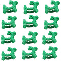 Fast Dispatch 12 pcs Keck Clips Ground Joints #24, Standard Taper POM for Joints 24/29 and 24/40 from Mumbai Warehouse