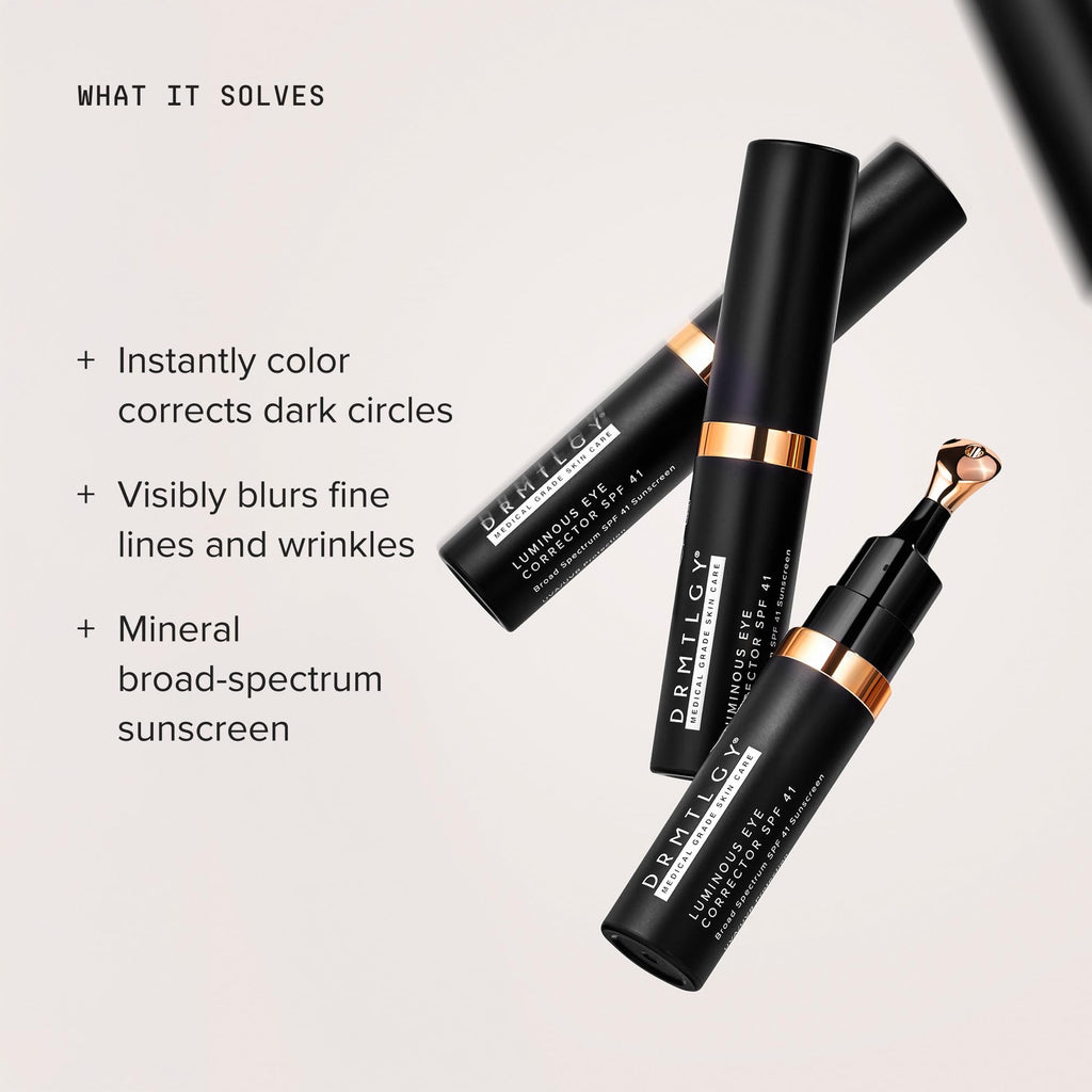 DRMTLGY Luminous Eye Corrector SPF 41 Medium | Undereye Corrector