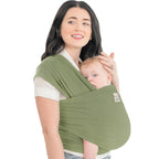 Buy now KeaBabies Baby Wrap Carrier - All in 1 Original Baby Carrier Newborn to Toddler Sling, Easy to Wear, Hands Free Bonding, Lightweight, Breathable Infant Wraps (Classic Gray) at indiglob india