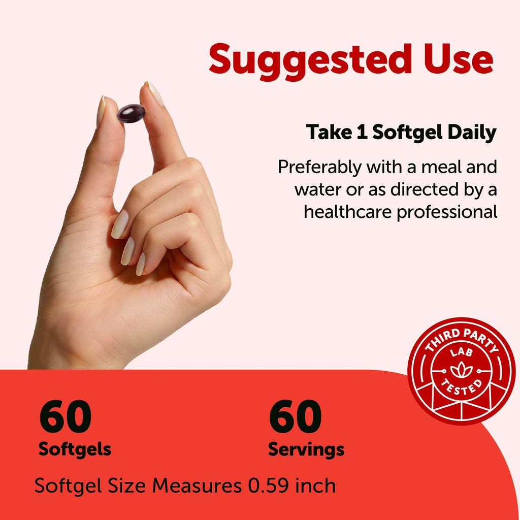 Micro Ingredients Astaxanthin 24mg Per Serving with MCT Oil, 60 Softgels | 2 Month Supply. Natural Microalgae Sourced Astaxanthin Supplement. Easy-to-Swallow. Non-GMO, Gluten Free, Soy Free.