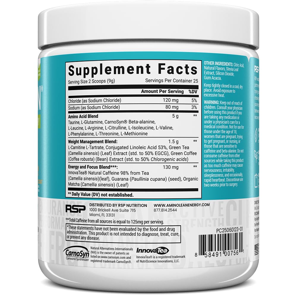 Buy now RSP Vegan AminoLean â€“ All-in-One Natural Pre Workout, Amino Energy, Weight Management with BCAAs, Complete Vegan Preworkout Powder, Pineapple Coconut at indiglob india