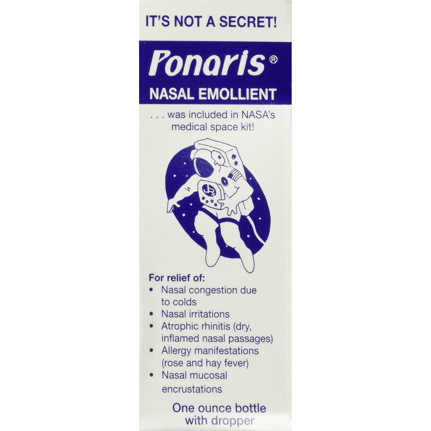Buy now Ponaris Nasal Emollient 1 oz at indiglob india
