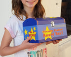 Treasure Chest Box for Teachers and Classroom Toy Prizes for Star Students