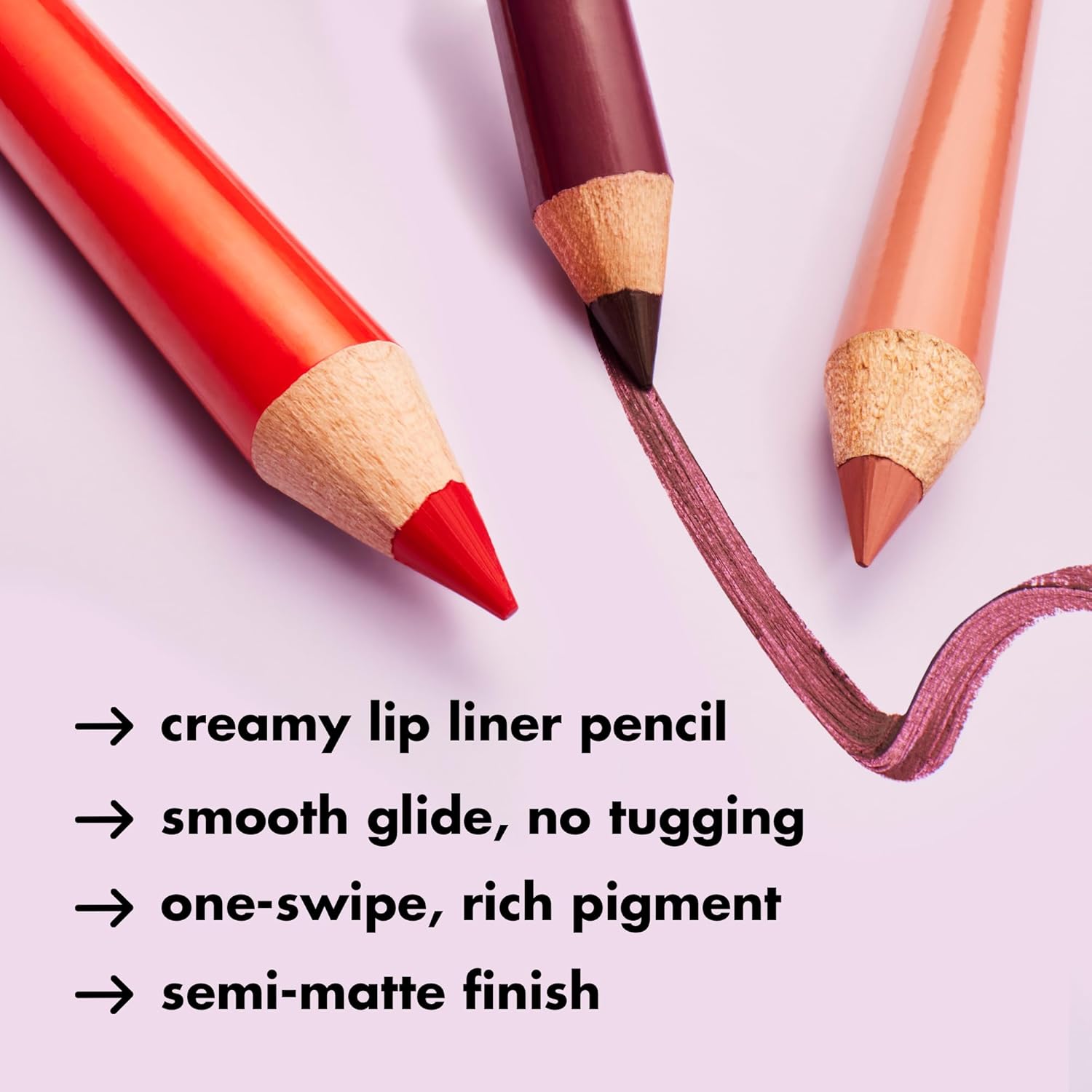 Buy now e.l.f. Cream Glide Lip Liner, Highly-Pigmented Pencil For Shaping & Sculpting Lips, Semi-Matte Finish, Vegan & Cruelty-Free, Baddest Beige at indiglob india