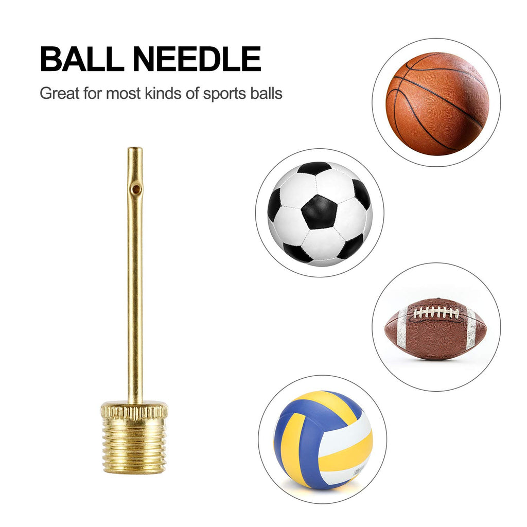 Bicycle Presta Schrader Valve Adaptor, 16PCS YASI Brass Bike Pump Adapters, Ball Pump Needle, Balloon Inflatable Toys Nozzle Inflator Adapter, Air Pump Accessories for Standard Pump or Air Compressor1