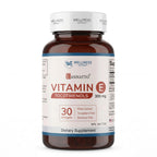 WELLNESS EXTRACT Eannatto Tocotrienols Vitamin E Supplements Tocopherol Free, Non-GMO, Gluten Free & Antioxidant (300MG 60 Softgels)