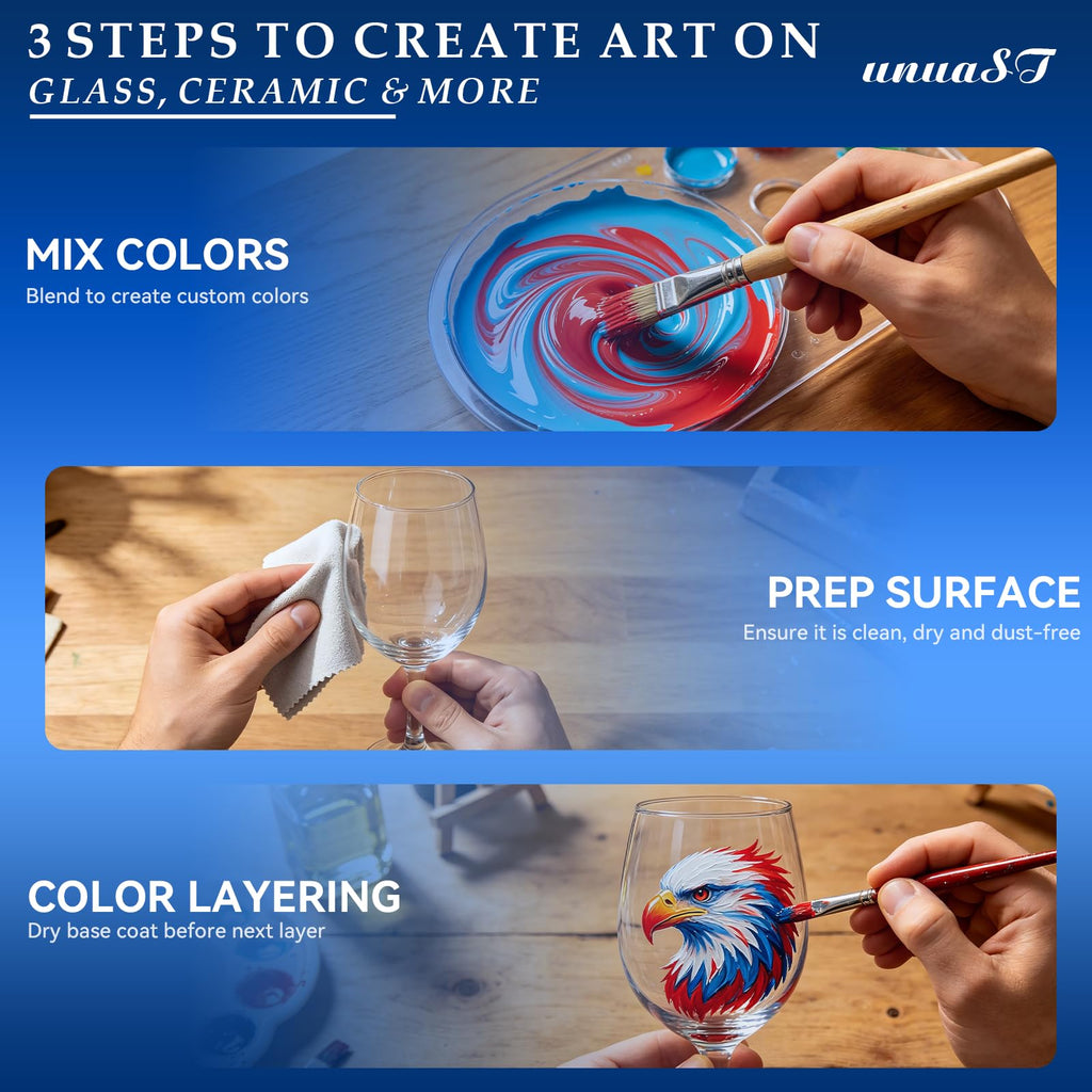 Outdoor Acrylic Paint Waterproof Set 10oz, 10 Color Outdoor Paint with Pump