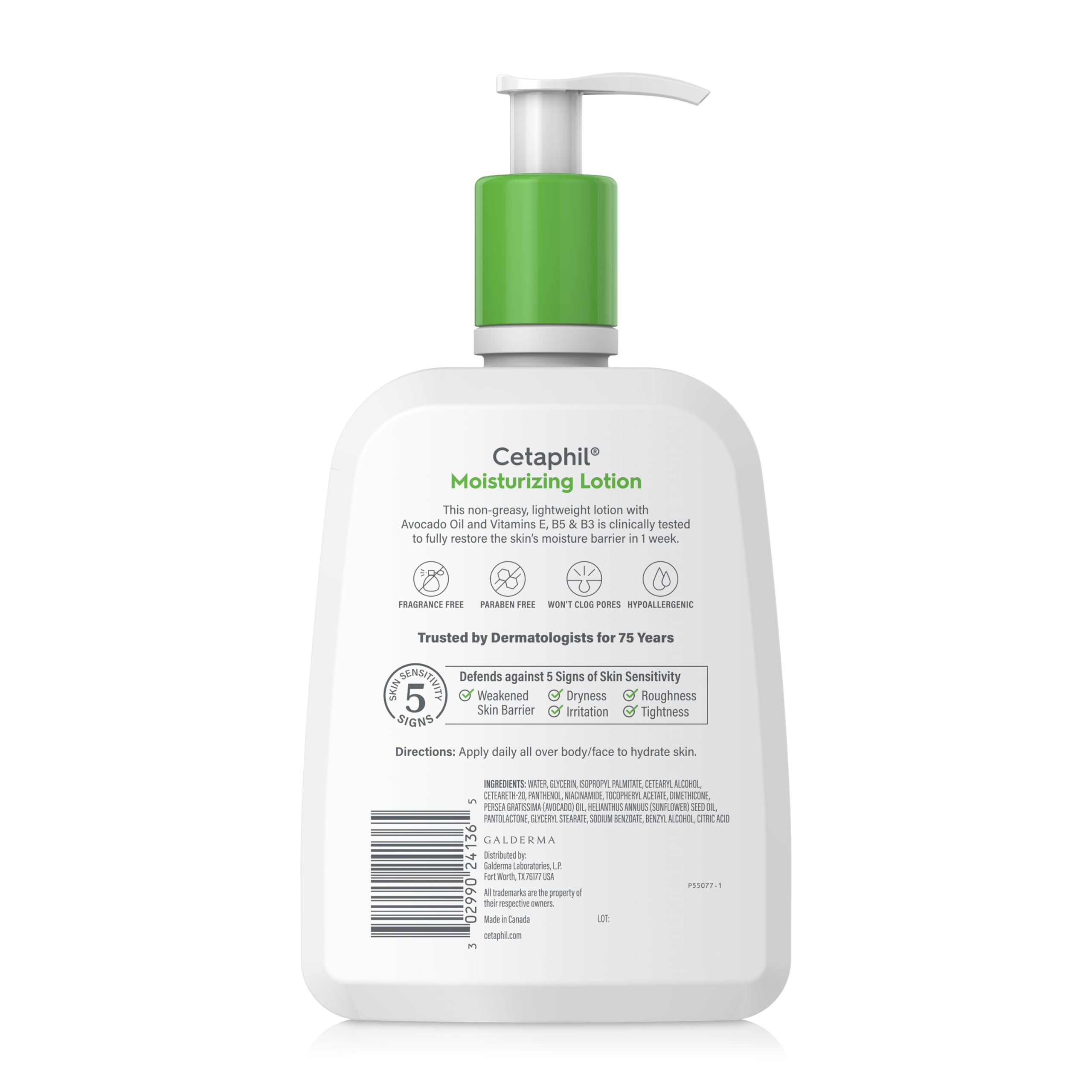 Buy now Cetaphil Face & Body Moisturizer, Hydrating Moisturizing Lotion for All Skin Types, Suitable for Sensitive Skin, NEW 20 oz, Fragrance Free, Hypoallergenic, Non-Comedogenic at indiglob india