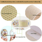 Buy now Umbilical Hernia Belt Baby/Infant Belly Button Band Wrap Truss Abdominal Binder for Children Kids Support Adjustable Navel Band Newborn Umbilical Cord 15-20 inch at indiglob india