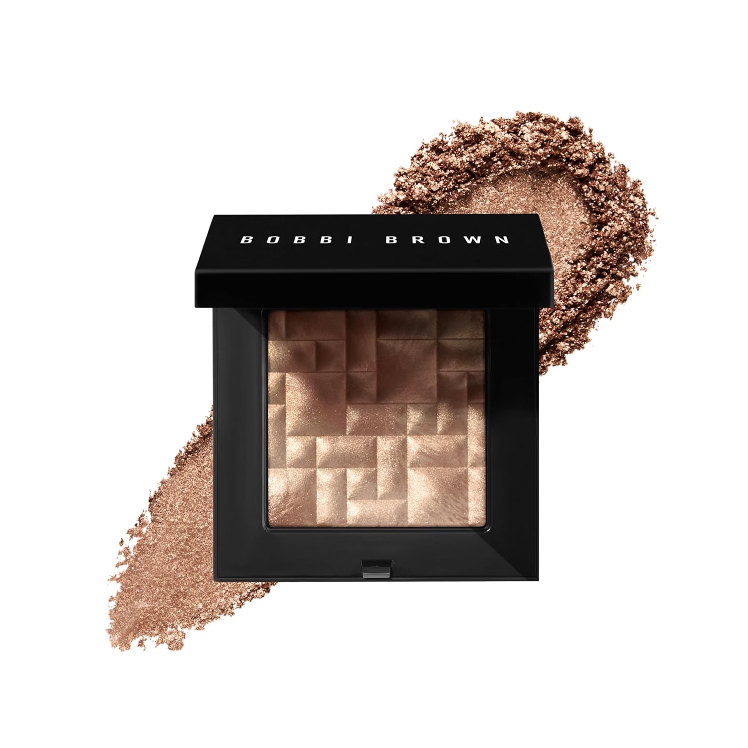 Buy now Bobbi Brown Highlighting Powder | Pearl-Infused Highlighter Makeup For Luminous Cheeks & Eyes | Gel-Powder Hybrid, 0.28 Ounce 07 Chestnut Glow (A swirl of pale gold and soft bronze) at indiglob india