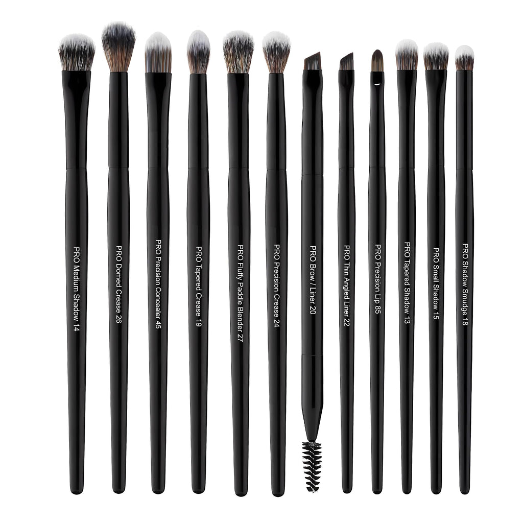 Bueart Design 12Pcs Professional Eyeshadow Makeup Brush Set