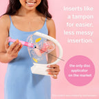 Pixie Menstrual Disc Kit for Feminine Care - Pixie Discs are Designed to Remove Like Tampons - 100% Medical-Grade Silicone - Best Period Disc Starter Kit - Proven to Become A Successful Disc User